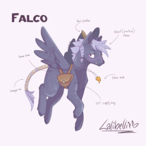 Falco by Lalibellie