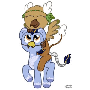 Chicken Jockey by Lumin0us Flower