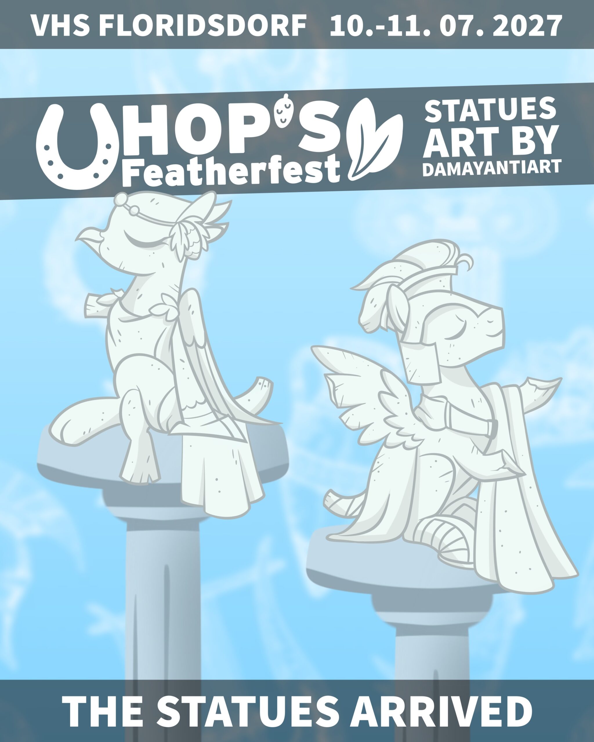 New Statues of Hop and Falco have arrived