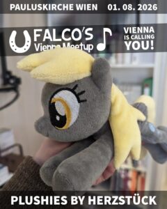 Falcos Vienna Meetup Herzstück Derpy
