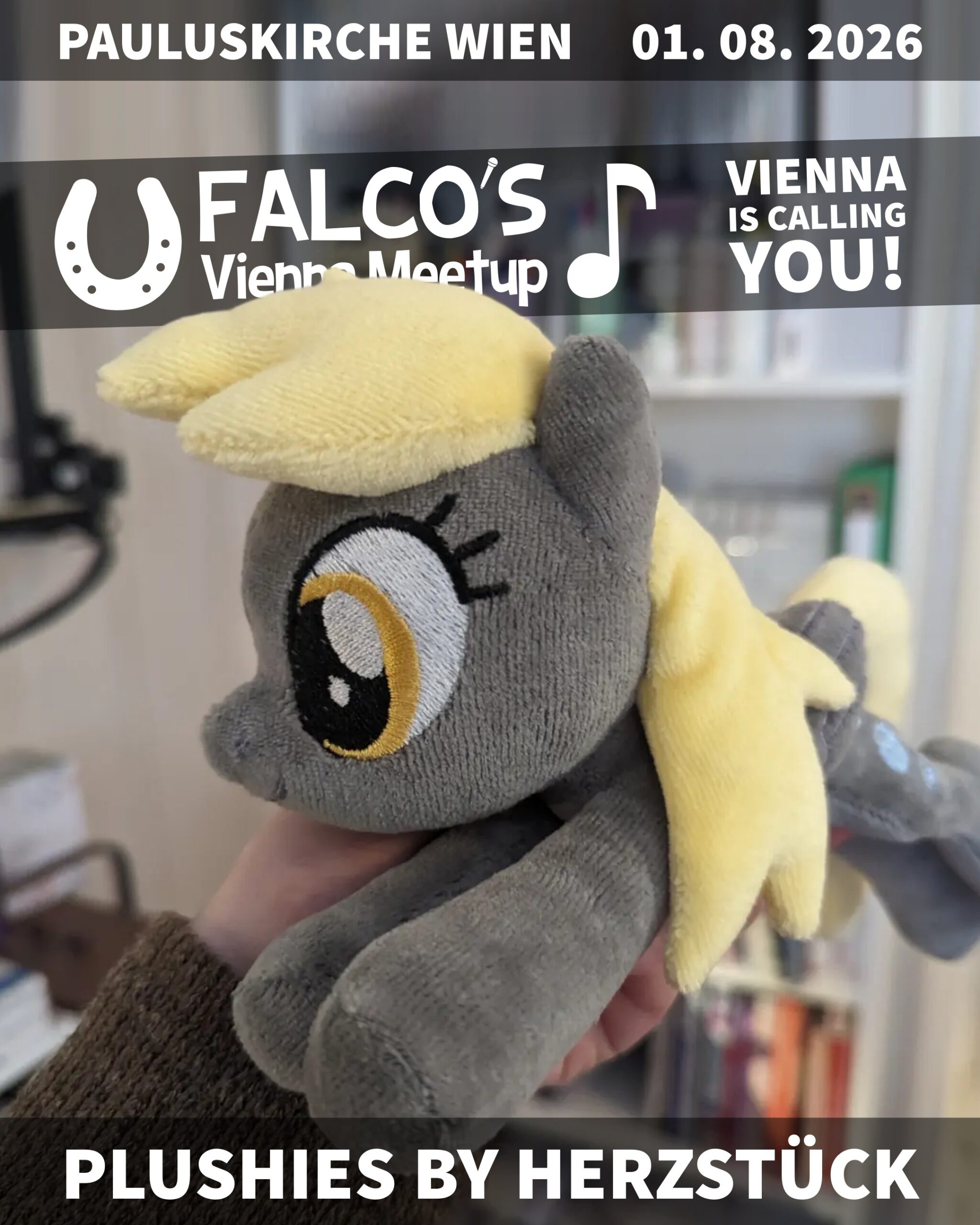 Falcos Vienna Meetup Herzstück Derpy