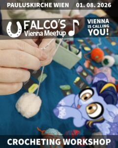 Falco's Vienna Meetup 2026 Crocheting Workshop