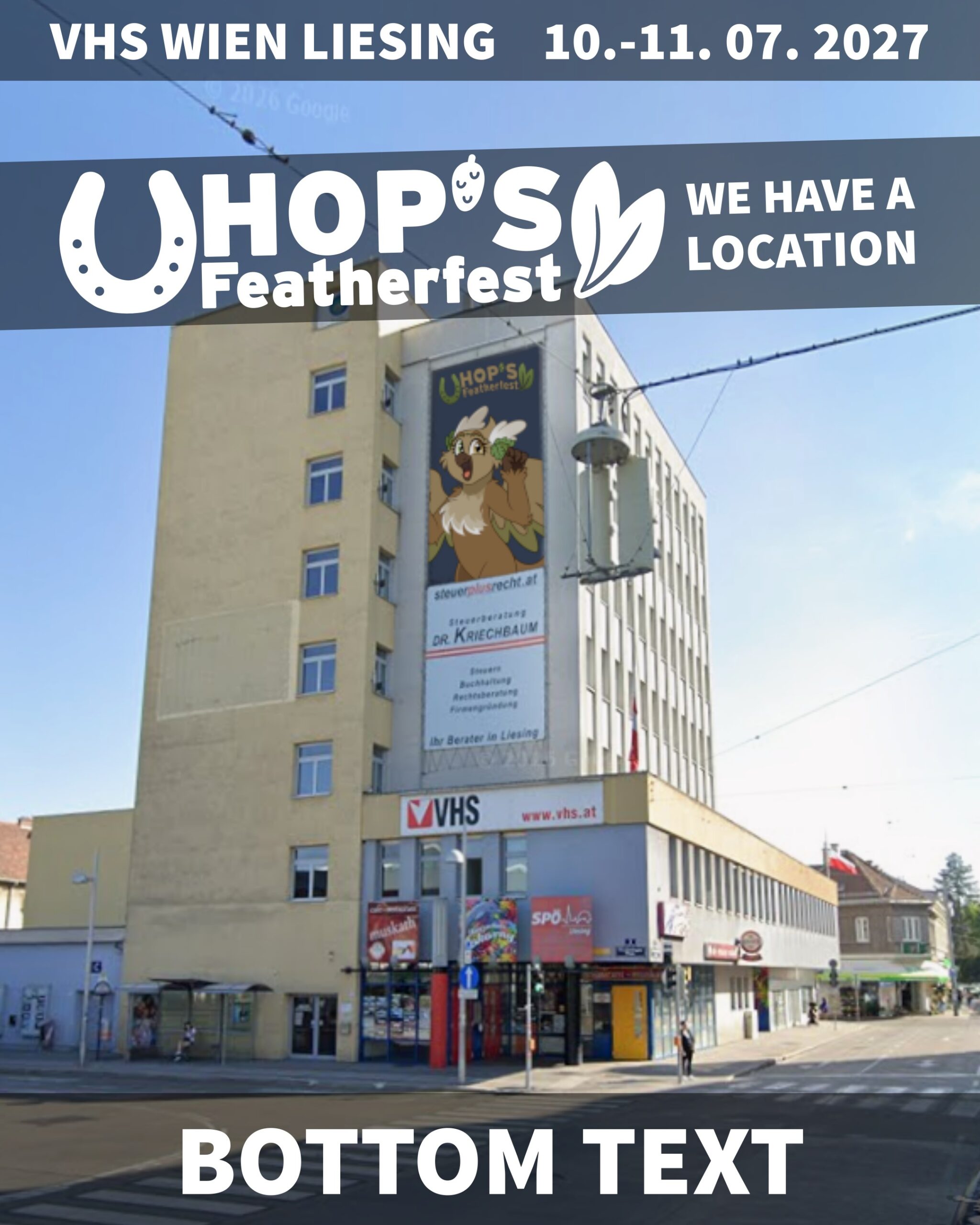 We have a location VHS Wien Liesing