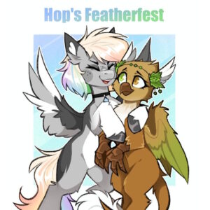 Hop's Featherfest by BuvanyBu (with their OC)